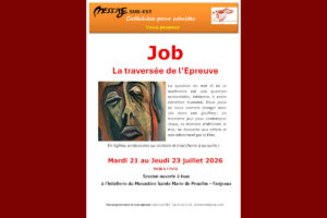 Lire la suite à propos de l’article Job – La traversée de l&rsquo;épreuve