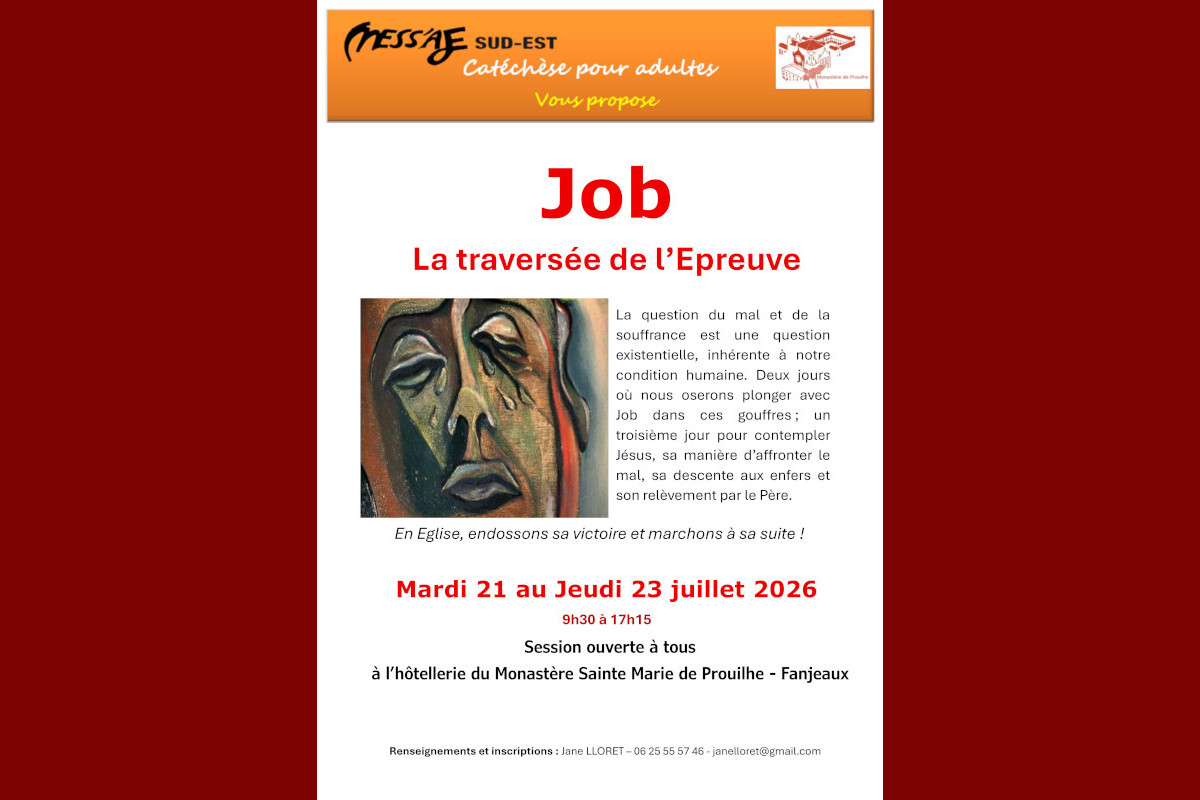 You are currently viewing Job – La traversée de l&rsquo;épreuve